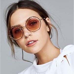 Chloe Tally Gold Seashell Sunglasses SOLDOUT
